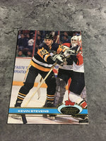 Kevin Stevens Penguins 1991-92 Topps Stadium Club #234