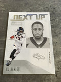 KJ Hamler  Broncos 2020 Panini Playbook Next Up Rookie #NU-20