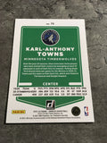 Karl-Anthony Towns Timberwolves 2021-22 Donruss #75