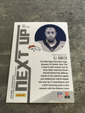 KJ Hamler  Broncos 2020 Panini Playbook Next Up Rookie #NU-20