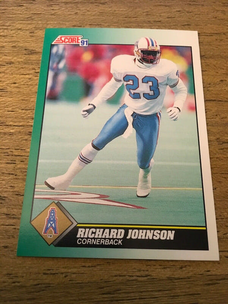 Richard Johnson Oilers 1991 Score #229