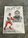 Clyde Edwards-Helaire  Chiefs 2020 Panini Playbook Next Up Rookie #NU-21