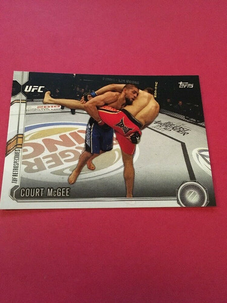 Court McGee UFC 2015 Topps Chronicles#102