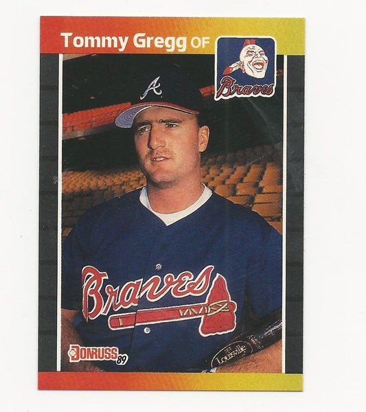 Tommy Gregg Braves 1989 Donruss #121