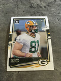 Josiah Deguara Packers 2020 Panini Donruss Optic Rookie#142