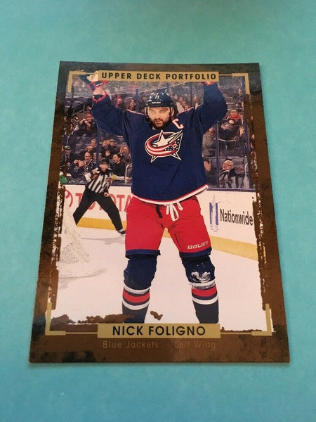 Nick Foligno Blue Jackets 2015-2016 Upper Deck Portfolio #13