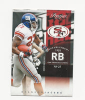 Brandon Jacobs 49ers 2012 Prestige #123