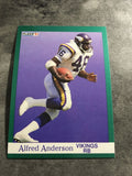 Alfred Anderson Vikings 1991 Fleer #277