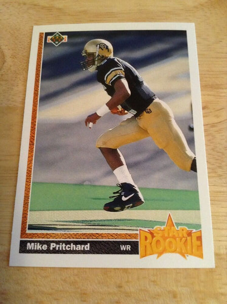 Mike Pritchard Falcons 1991 Upper Deck #8