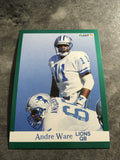 Andre Ware Lions 1991 Fleer #248