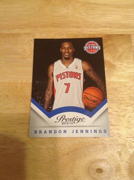 Brandon Jennings Pistons 2013-2014 Prestige #110