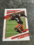 Odell Beckham Jr. Browns 2021 Panini Donruss #198A