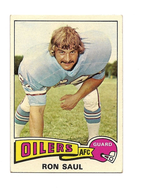 Ron Saul Oilers 1975 TOPPS #24