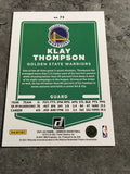 Klay Thompson Warriors 2021-22 Donruss #73