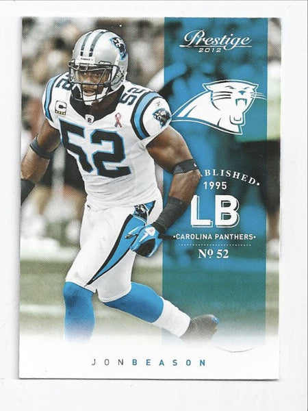 Jon Beason Panthers 2012 Prestige #29