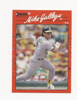 Mike Gallego A’s 1990 Donruss #361