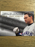 Dante Bichette Rockies 1995 Fleer Ultra Hitting Machine #3