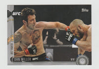 Dan Miller UFC 2015 Topps Chronicles Silver#69