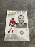 Antonio Gibson Washington Football  2020 Panini Playbook Next Up Rookie#NU-28