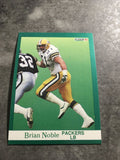 Brian Noble Packers 1991 Fleer #259