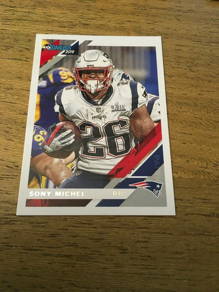 Sony Michel Patriots 2019 Donruss #163B