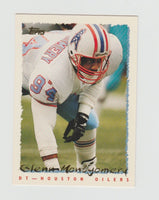 Glenn Montgomery Oilers 1995 Topps #88