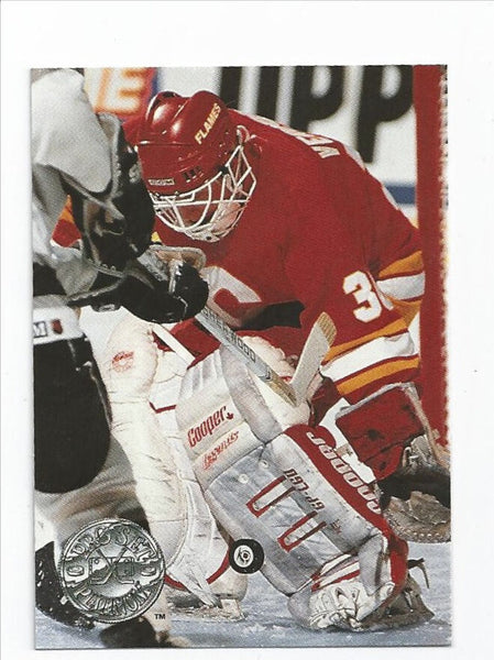 Mike Vernon Flames 1991-1992 Pro Set Platinum #21