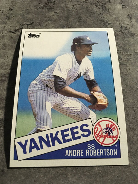 Andre Robertson Yankees 1985 Topps #354