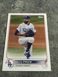 David Price Dodgers 2022 Topps #40