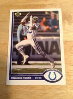 Clarence Verdin Colts 1991 Upper Deck #169