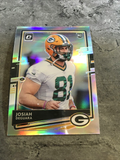Josiah Deguara Packers 2020 Panini Donruss Optic Holo Prizm Rookie#142