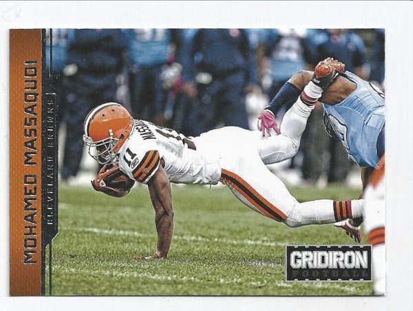 Mohamed Massaquoi Browns 2012 Gridiron #48