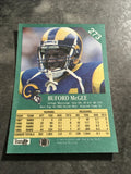 Buford McGee Rams 1991 Fleer #273