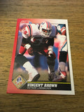 Vincent Brown Patriots 1991 Score #194