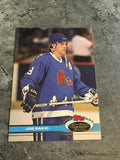 Joe Sakic Nordiques 1991-92 Topps Stadium Club #389