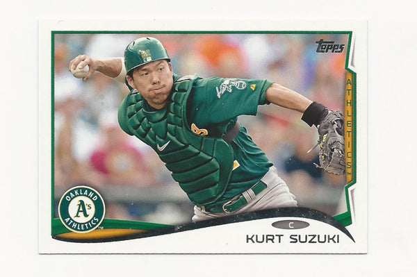 Kurt Suzuki A’s 2014 Topps #104