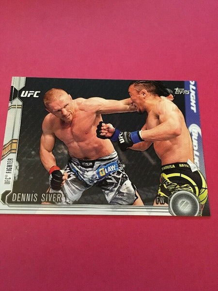 Dennis Siver UFC 2015 Topps Chronicles #47