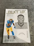 Joshua Kelley  Chargers 2020 Panini Playbook Next Up Rookie  #NU-39