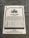 Lou Williams Clippers 2019-20 Panini NBA Hoops Winter #84