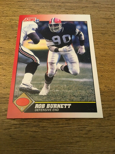 Rob Burnett Browns 1991 Score #173