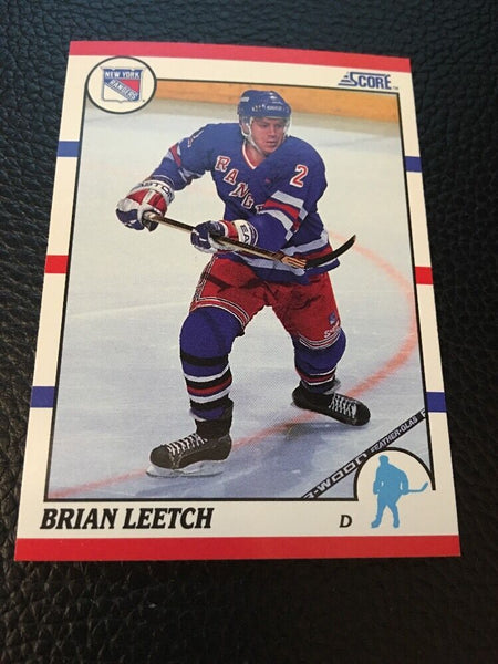 Brian Leetch Rangers 1990-1991 Score #225