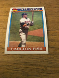 Carlton Fisk White Sox 1991 Topps All Star #393