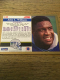 John L. Williams Seahawks 1991 Score #232