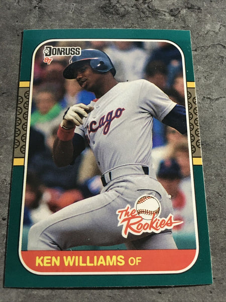 Ken Williams White Sox 1987 Donruss The Rookies #11