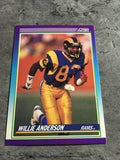 Willie Anderson Rams 1990 Score #125