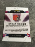 Nick Chubb  Browns 2020 Panini Playbook Zoning Commission #ZC-6