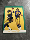Jim Everett Rams 1991 Fleer #267