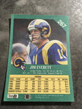 Jim Everett Rams 1991 Fleer #267