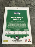 Quandre Diggs Seahawks 2021 Panini Donruss #33