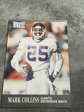 Mark Collins Giants 1991 Fleer Ultra #217